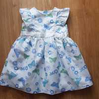 Sukienka dziewczęca 9-12 miesięcy