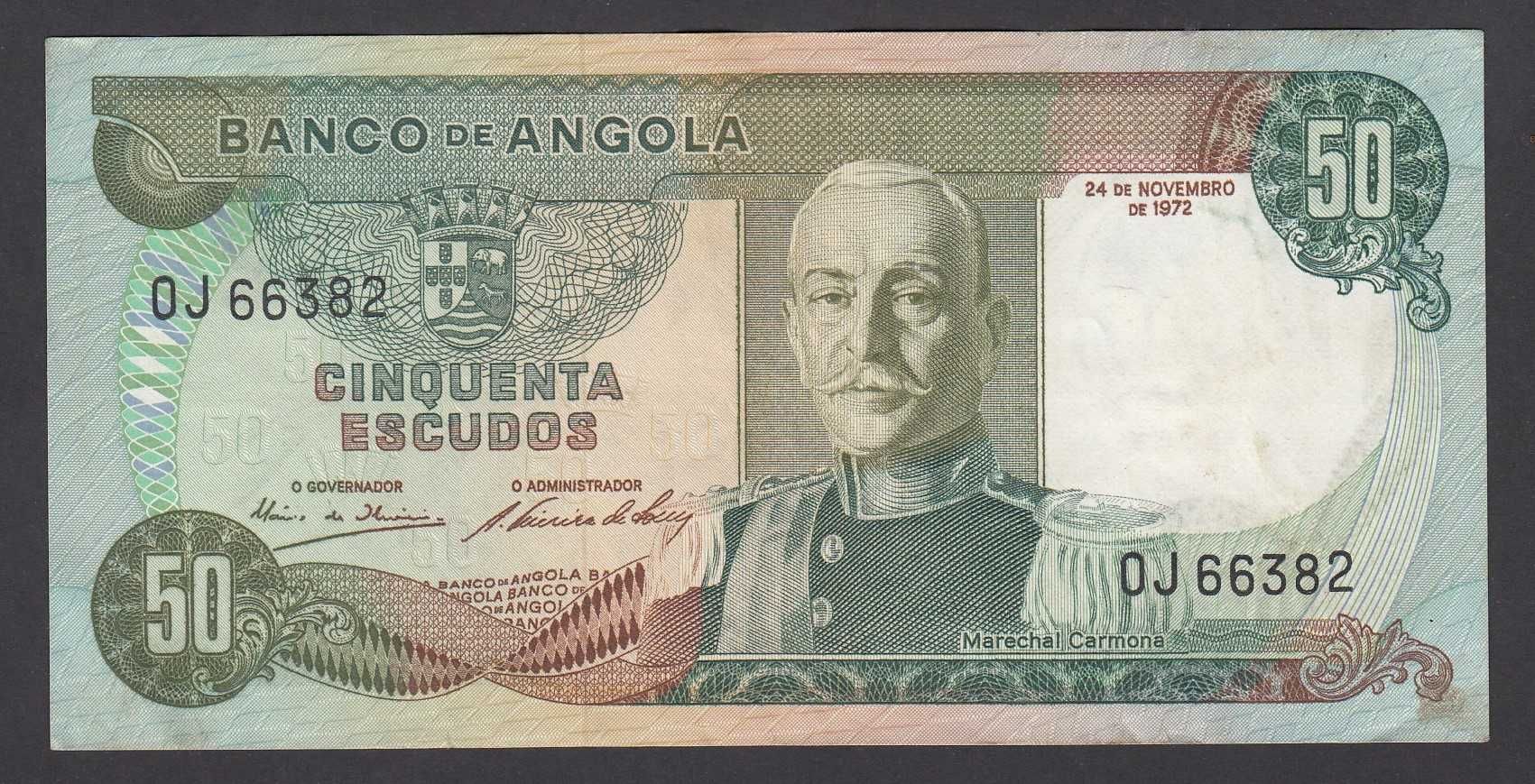 50 Escudos 1972 ANGOLA