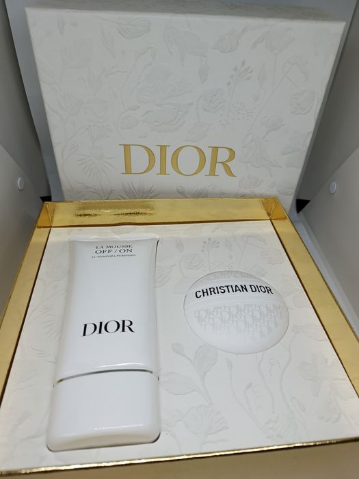 Dior La Mousse Off/On + Le Baume zestaw nowy w eleganckim pudełku