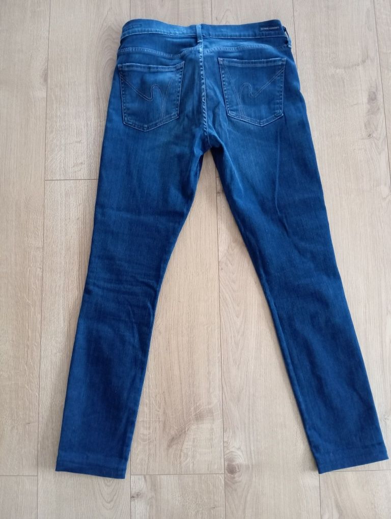 Spodnie jeans ciemny granat rozm.31