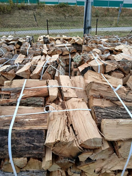 Drewno Kominkowe Dąb Suchy Sezonowany 2 lata