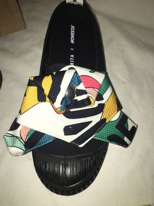Ténis Novesta Slip On Bow Shoes - Wolf & Rita