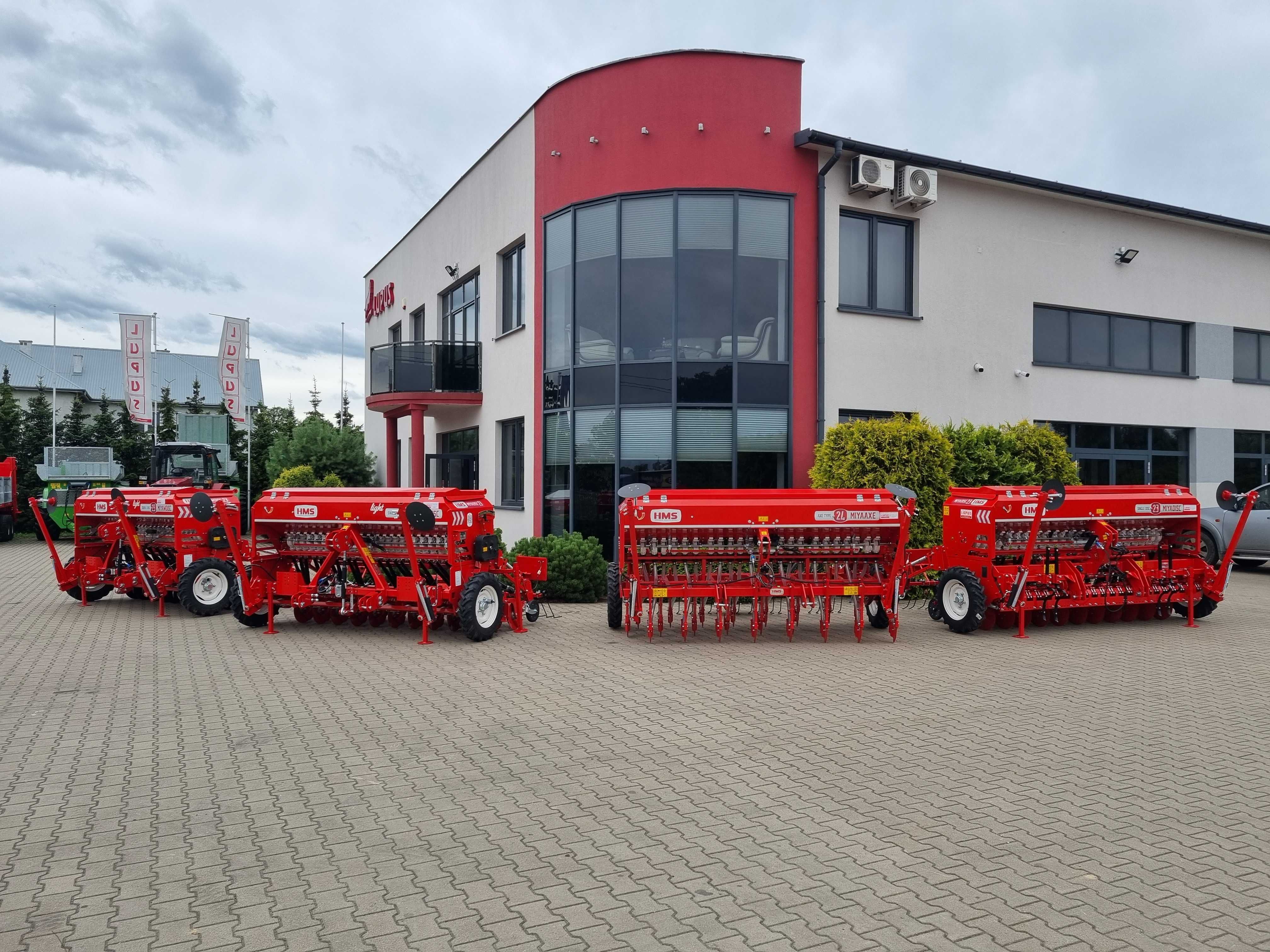 Siewnik do zboża 2 talerzowy 3m dwutalerzowy HMS Agro-Masz z komp.
