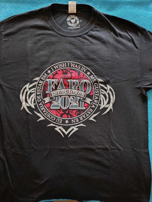 T-Shirt 2021  Moto Clube Faro