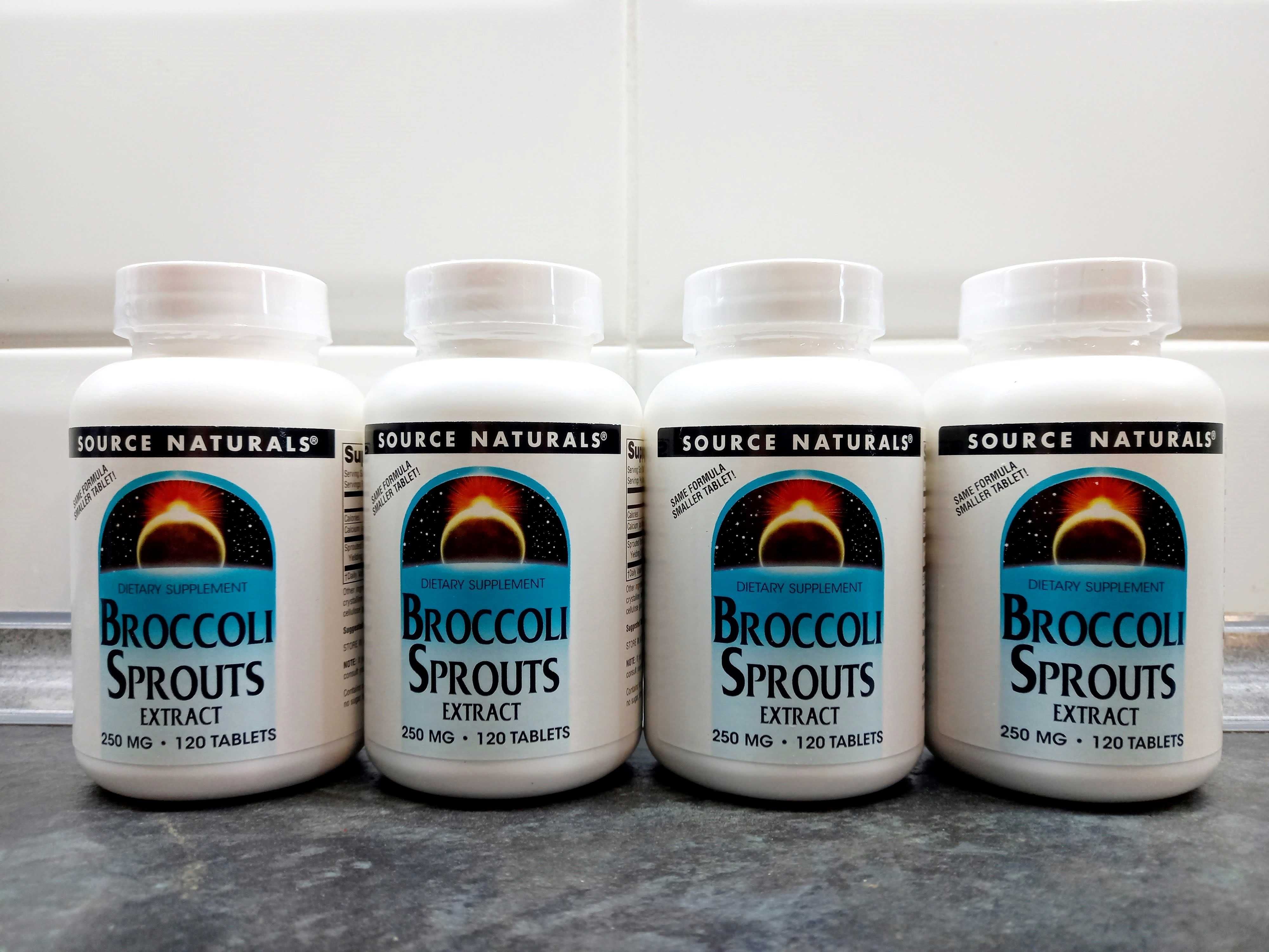 Source Naturals, Broccoli Sprouts (60-120 таб.), брокколи, брокколі