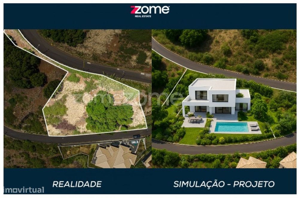 Terreno | Vista Mar definitiva | Área 1590m2 | Gaula |Santa Cruz
