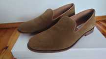 Półbuty męskie mokasyny wsuwane Steve Madden r. 41 brązowe