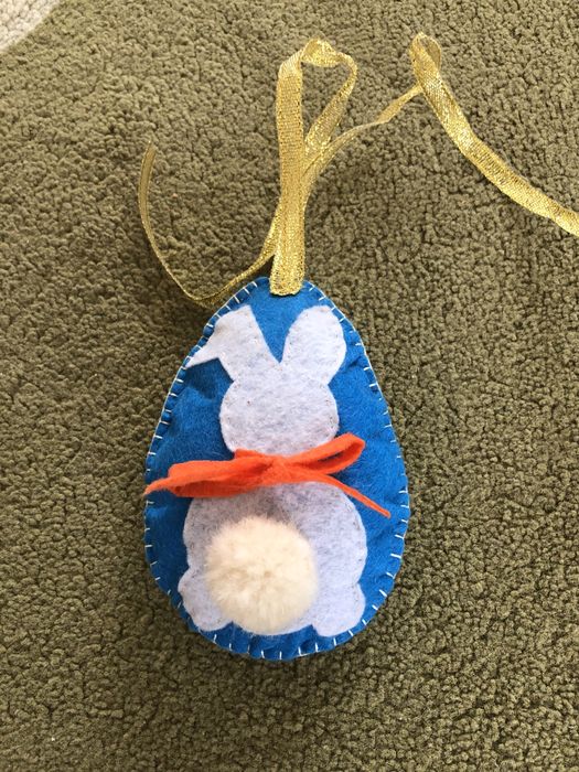 Пасхальний декор з фетру