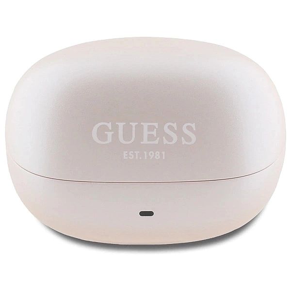 Słuchawki Bluetooth Guess Capsule Printed Logo TWS + stacja dokująca -