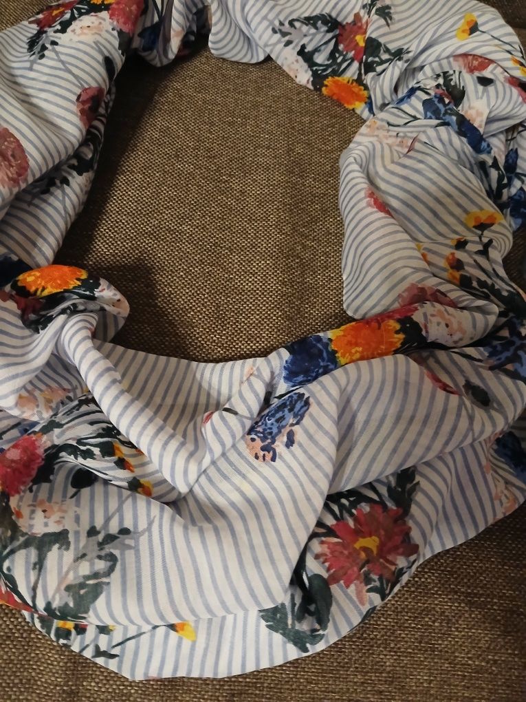Komplet damski chusta+komin
