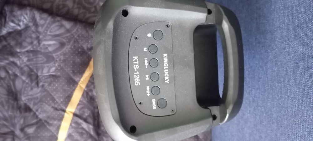 Głośnik led Bluetooth kinglucky nowy