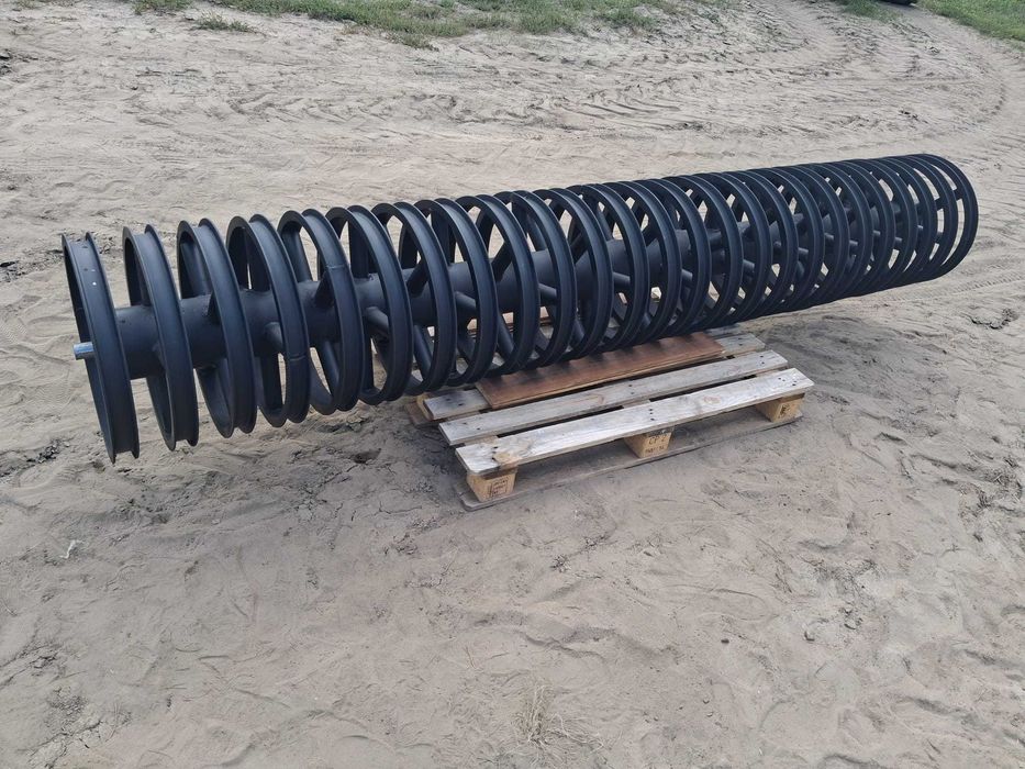 Rolka wałek wal rurowy strunowy płaskownikowy do Brony siewnika