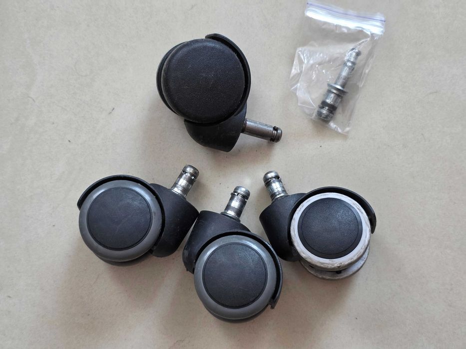 Колеса для крісла, комп'ютерного стула, кресла