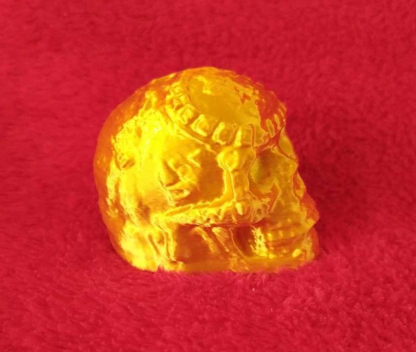 Aztecka Czaszka Śmierci Figurka Gwizdek