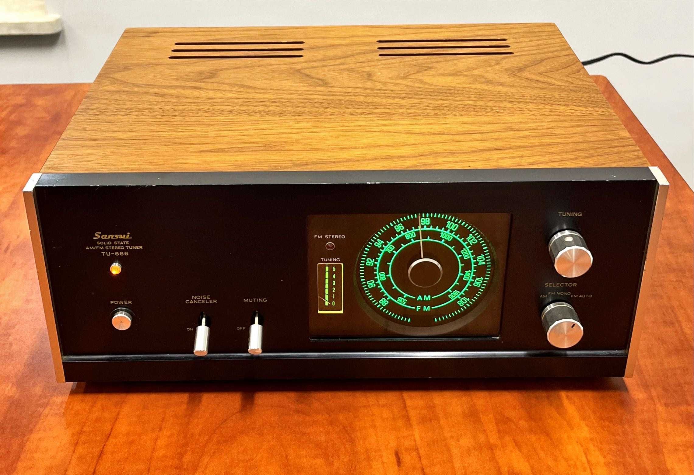 SANSUI TU666, Tuner Radio
