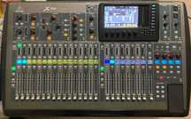 Behringer x32 + Case com rodas | Mesa de Mistura Digital