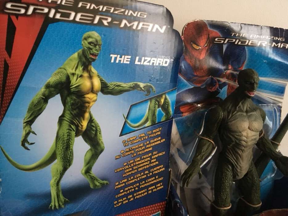 Figura Homem Lagarto - Homem Aranha - Nova