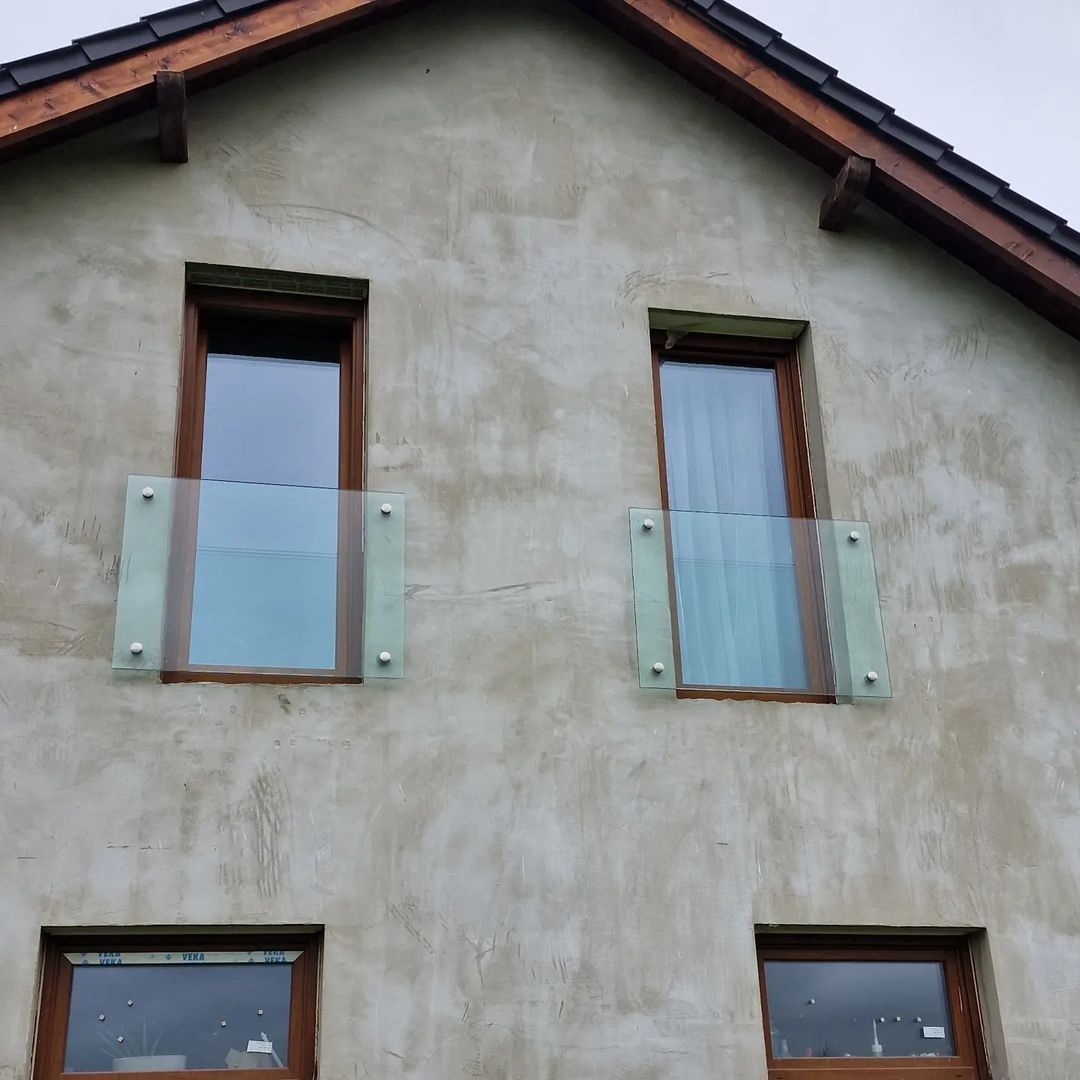 Balustrady panelowe aluminium stal nierdzewna balkonowe francuskie