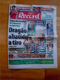 Jornal Record - Supertaça 2007 - Vencedor Sporting CP