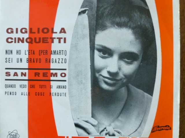 Disco de Gigliola Cinquetti, 1964