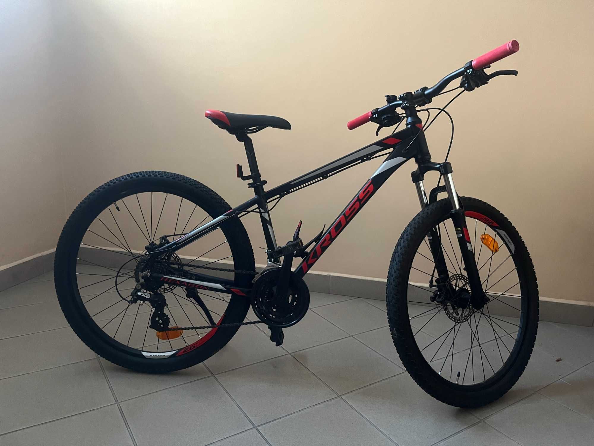 Rower Górski MTB Kross Hexagon 3.0 Shimano koła 26" hamulce tarczowe