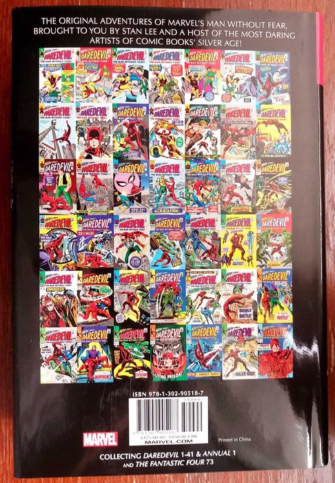 Daredevil vol. 1 Marvel Omnibus Silver Age by Stan Lee DM Variant