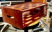 Moduł Rack 3U Drewaniany. Idealny do studia.
