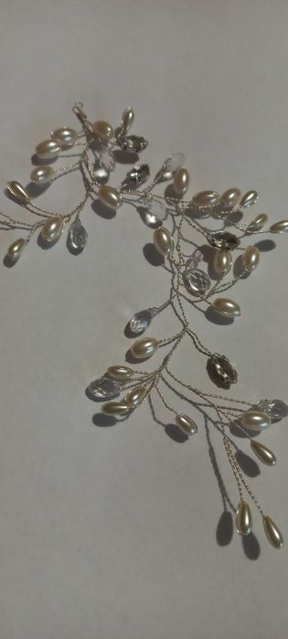 Украшение для причёски на свадьбу