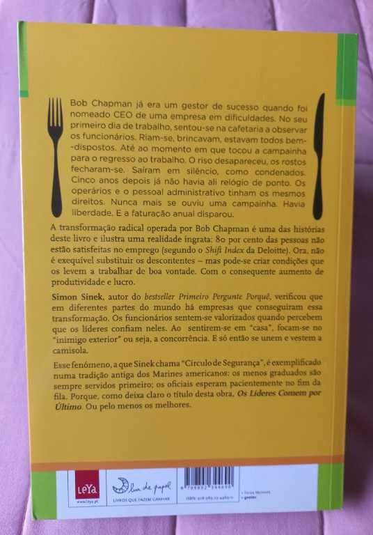 Os Líderes Comem por Último - Simon Sinek