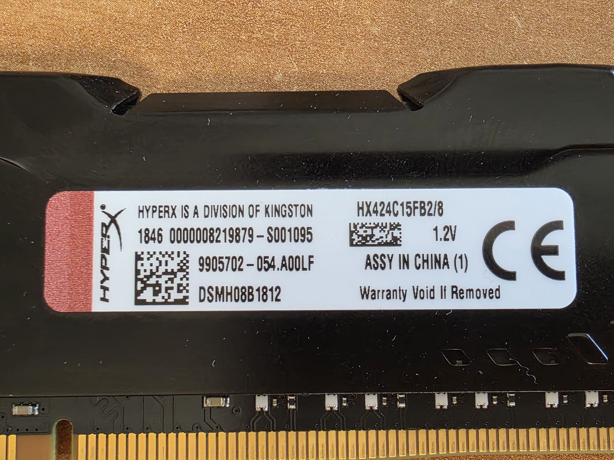 Ram HyperX Fury DDR4 8Gb 2400 MHz