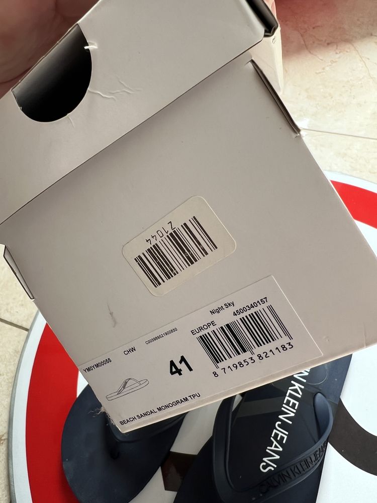 тапочки Calvin Klein original 41 розмір