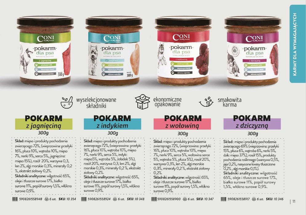 CONI Pokarm dla Psa 300g