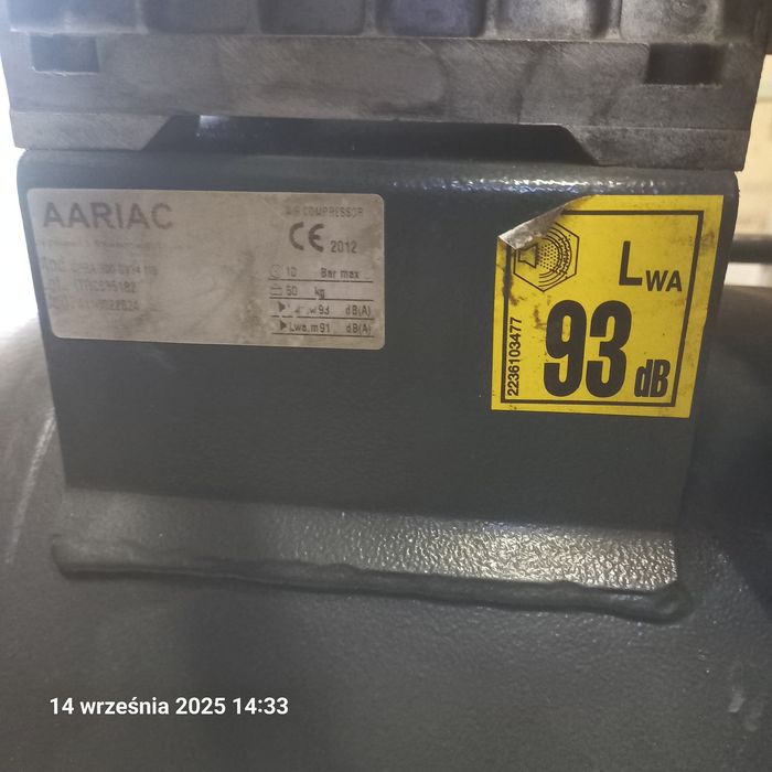 Kompresor sprezarka  CP Chicago 50 l