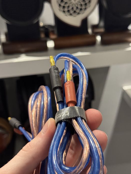 Przewody Głośnikowe OFC Copper Banana Plug 1.5m - Wysokiej Jakości