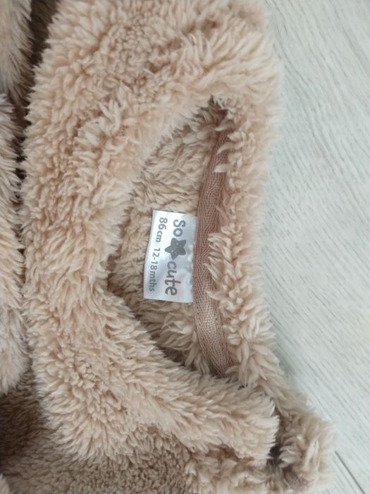 Pluszowa bluza rozmiar 86