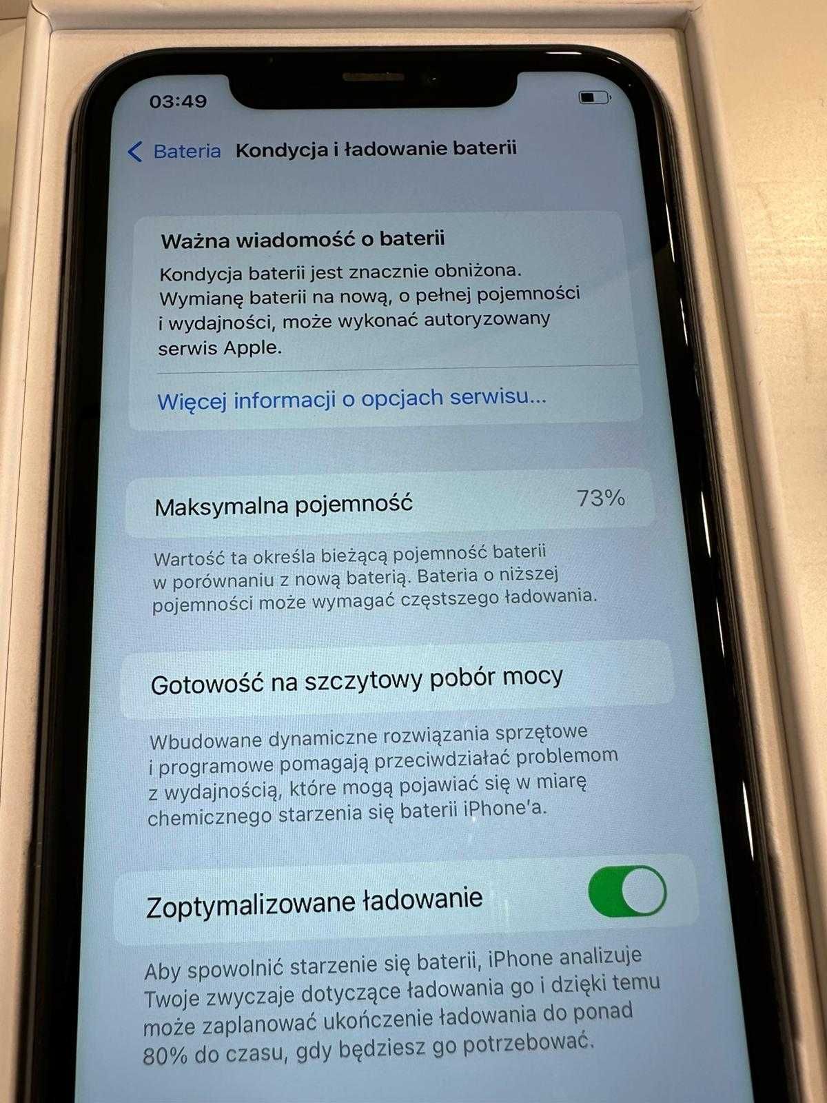 iPhone 11 256Gb stan bardzo dobry