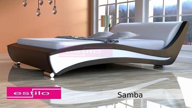 Łóżko Samba 200x200 cm ze stelażem