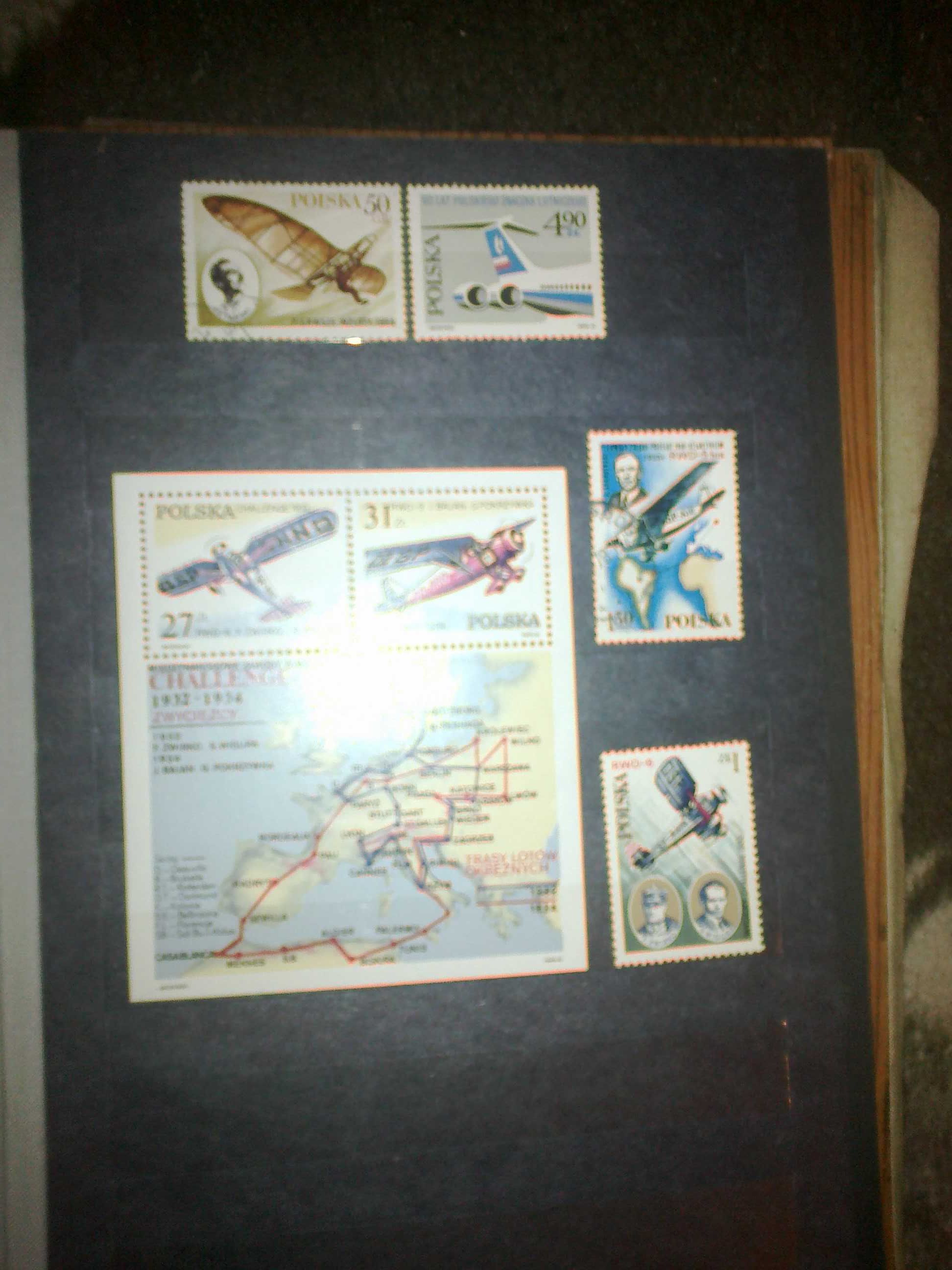 Kolekcja znaczków pocztowych, 1250 szt.