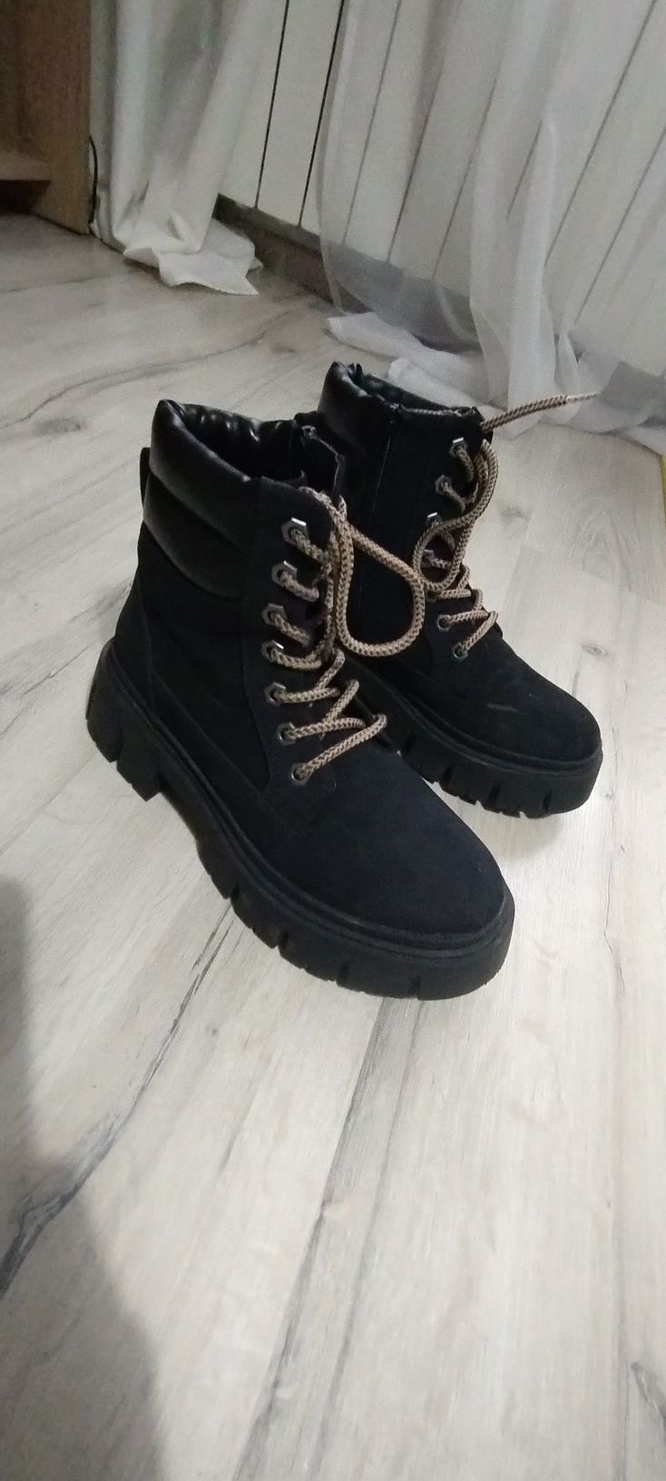 Buty zimowe /kozaki/ trapery r 37