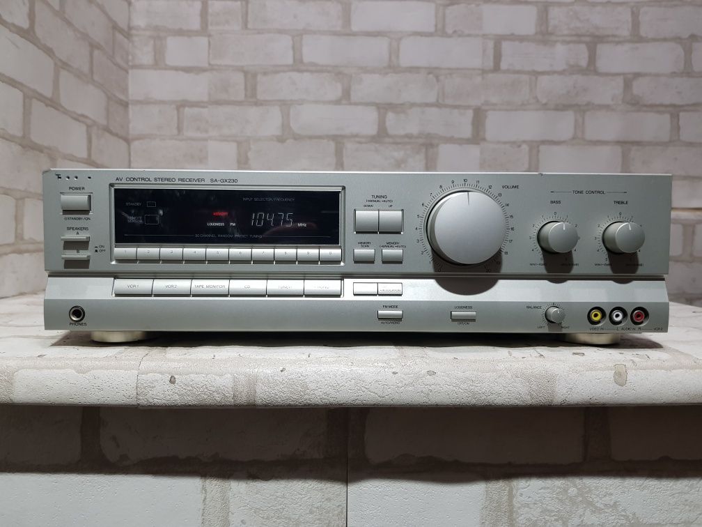 Стерео ресивер/підсилювач TECHNICS SA-GX 230, *2x70 Вт, б/у з Німеччин