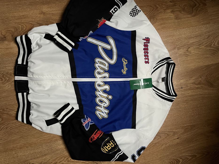 kurtka wiatrówka, bomberka, bomber, boyfriend, formuła 1, wyścigowa