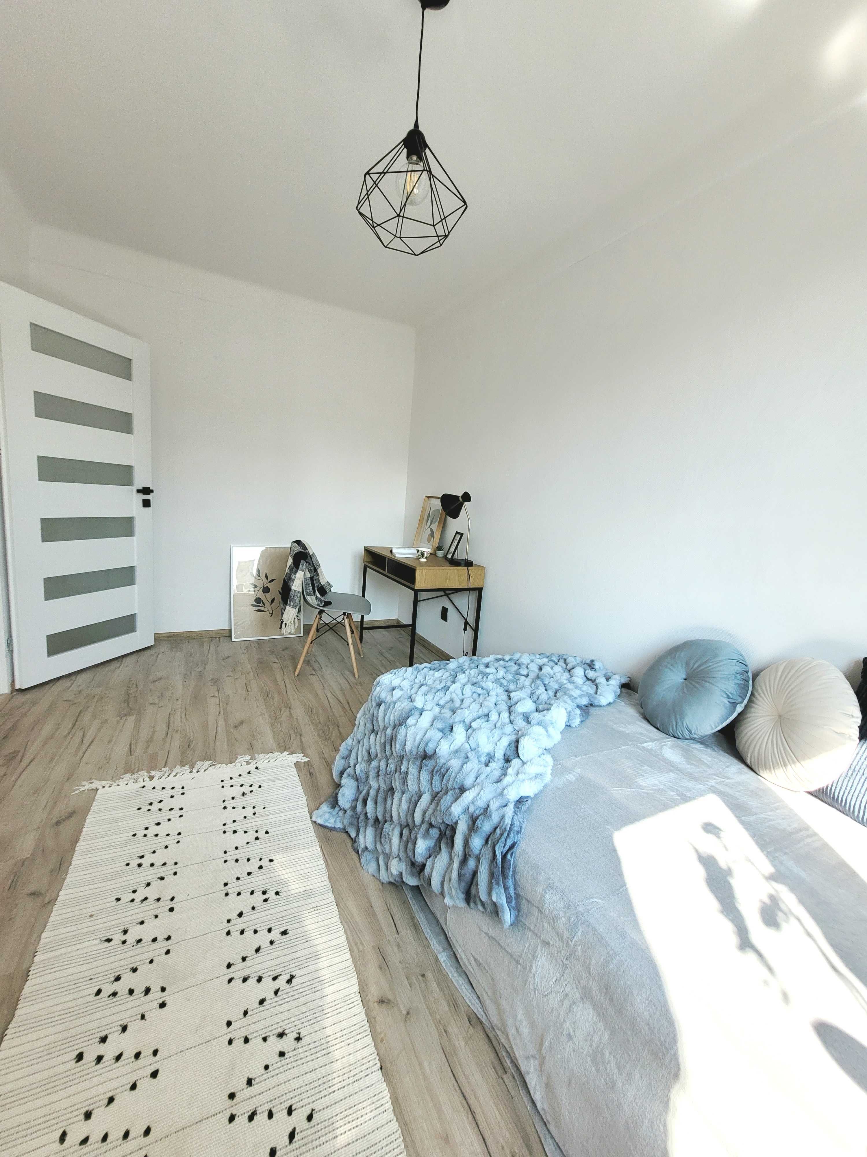Mieszkanie 3 pokoje, Loggia, 47m2 , gotowe do wprowadzenia