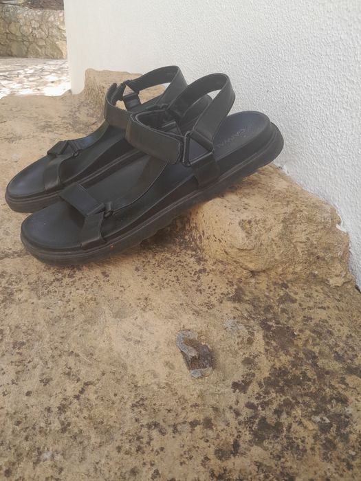 Sandalias pretas, quqlidade"Catwalk"