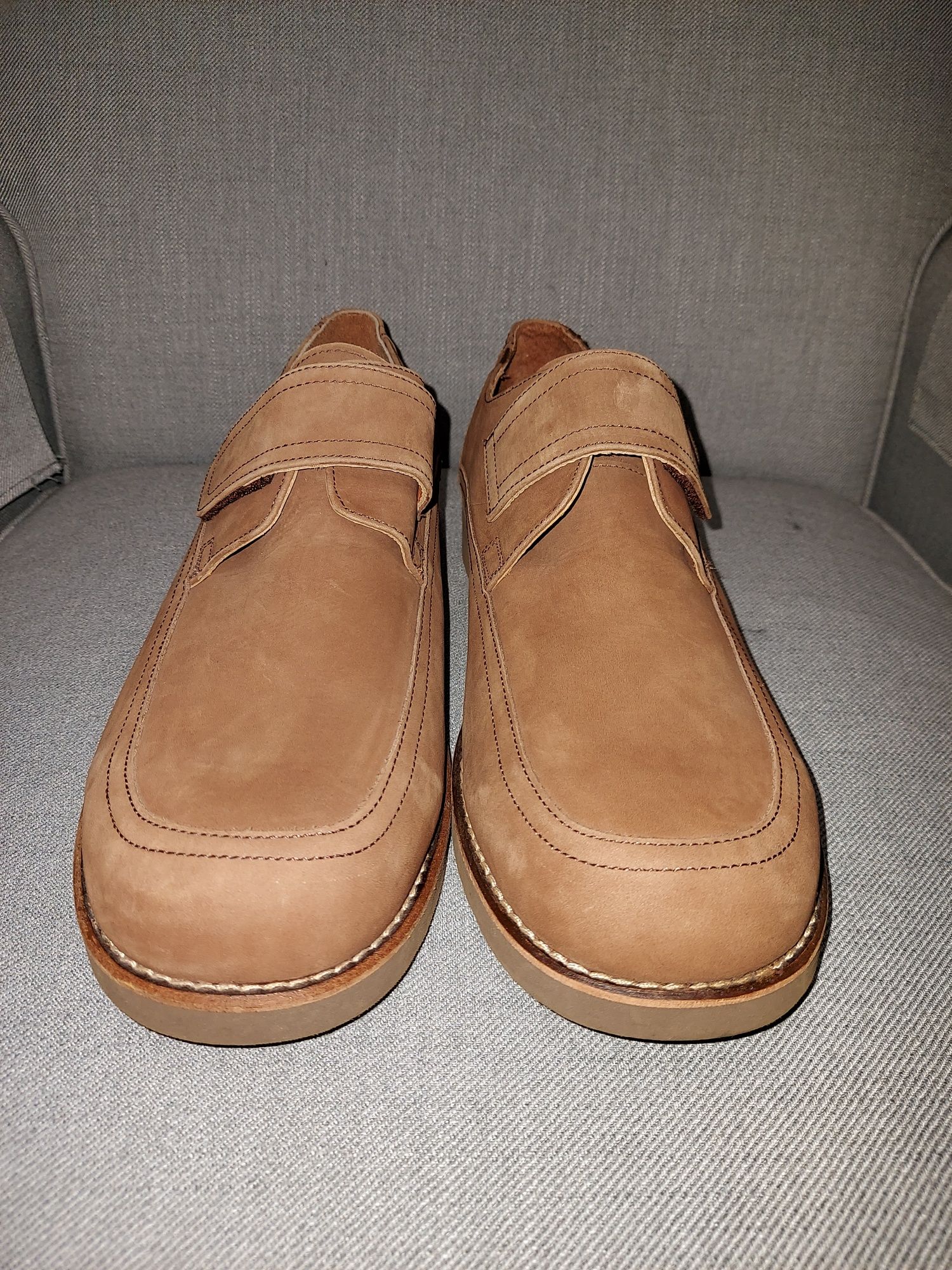 Mokasyny THE SHOE TAILOR roz.45 , Monki , skóra naturalna , półbuty