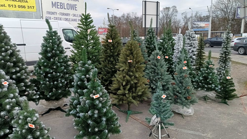 choinka sztuczna DUŻY WYBÓR stoisko firmowe polski producent OKAZJA