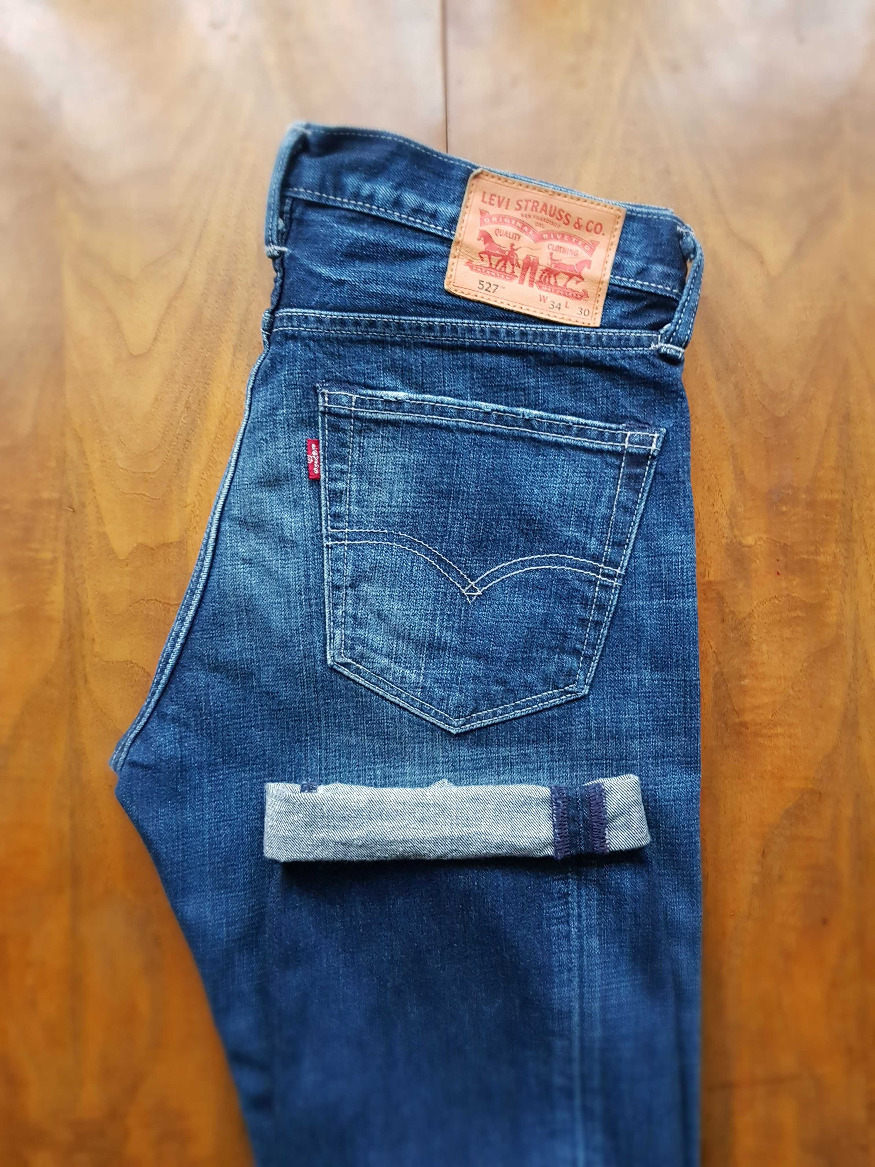 Джинсы (Levis 527) размер w34-L32