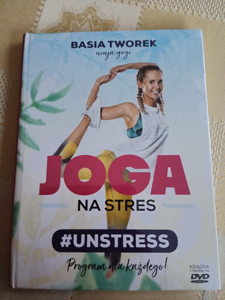 Joga DVD Prezent Nowe DVD Joga na stres BASIA TWOREK