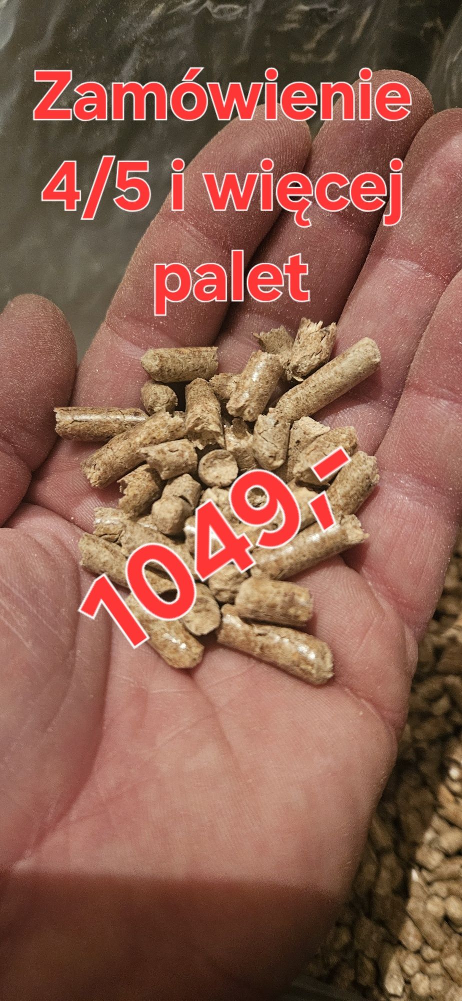 Pellet pelet drzewny polski Dębowy 100%