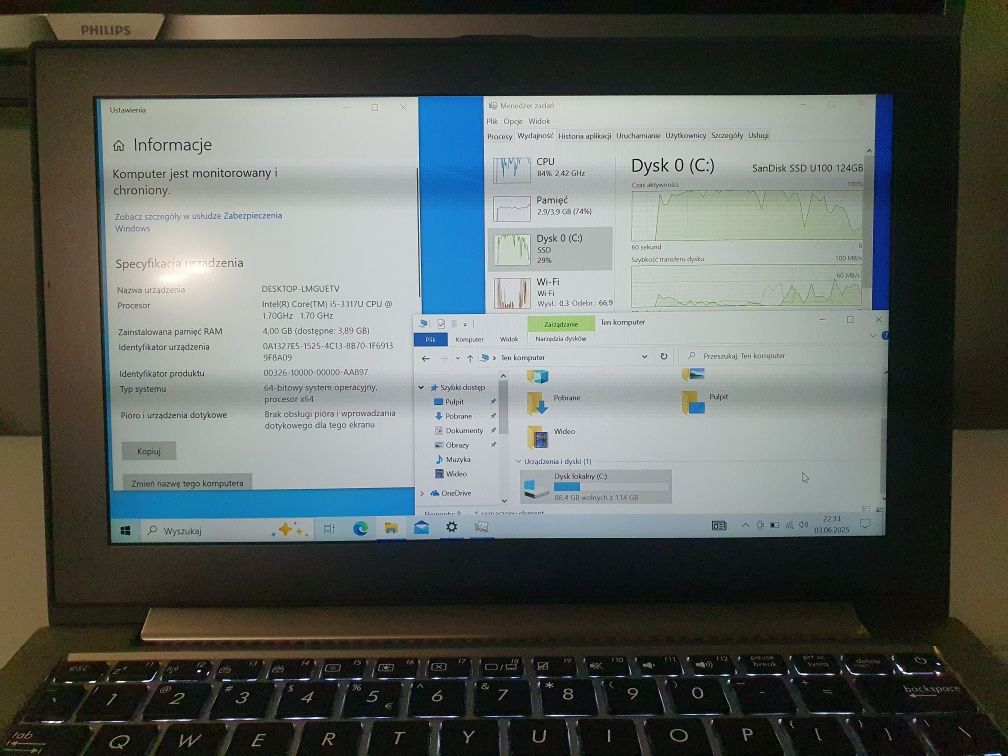 Laptop Asus Zenbook UX21A-K1004H i5 4GB RAM 128 SSD