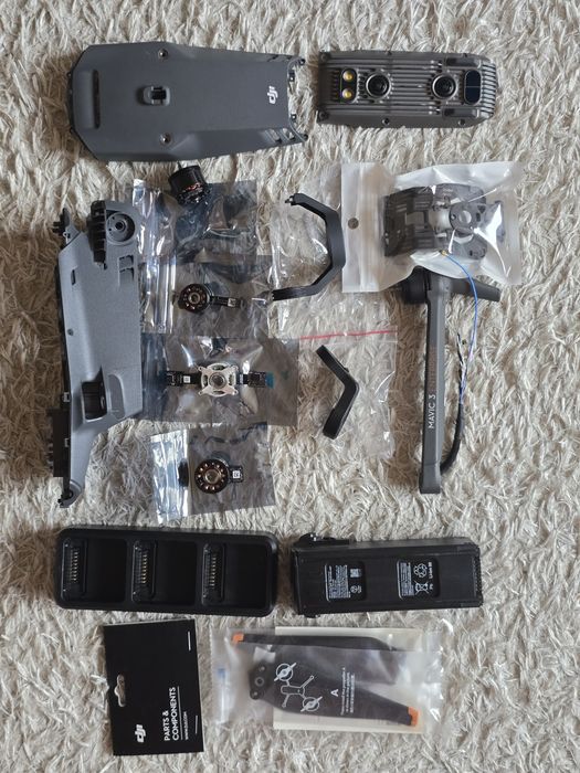 Разборка ps 3,pro,3t,3e(корпус,мотор,dji,mavic,шлейф,АКБ,луч,лопасти)